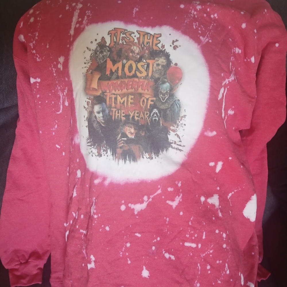 Kids Red Graphic Sweatshirt